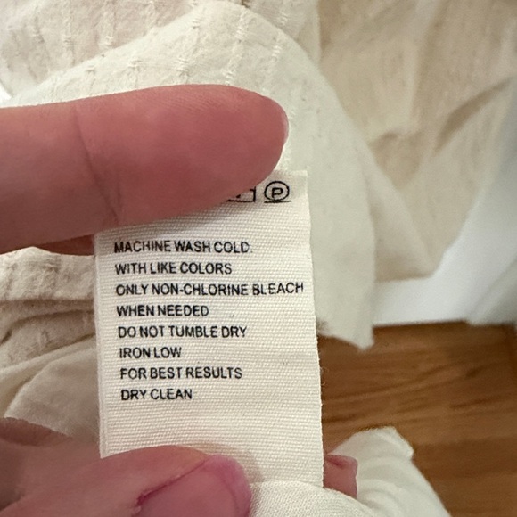 Elegant Cream Sleeveless Dress anthro - Picture 6 of 6